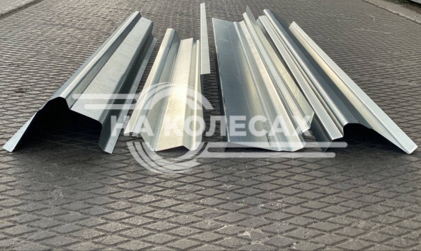 Ремонтные пороги Dodge Caravan 4 (составные)