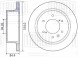 Диск тормозной задний для автомобилей Mitsubishi Pajero Sport (15-) d=315
