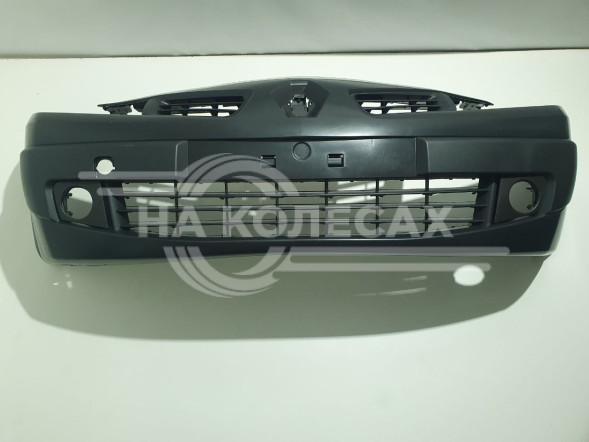 Бампер передний RENAULT MEGANE II 05-08 цельный в сборе 