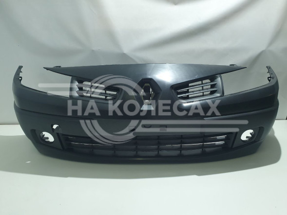 Бампер передний RENAULT MEGANE II 05-08 цельный в сборе 
