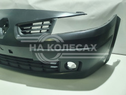 Бампер передний RENAULT MEGANE II 05-08 цельный в сборе 