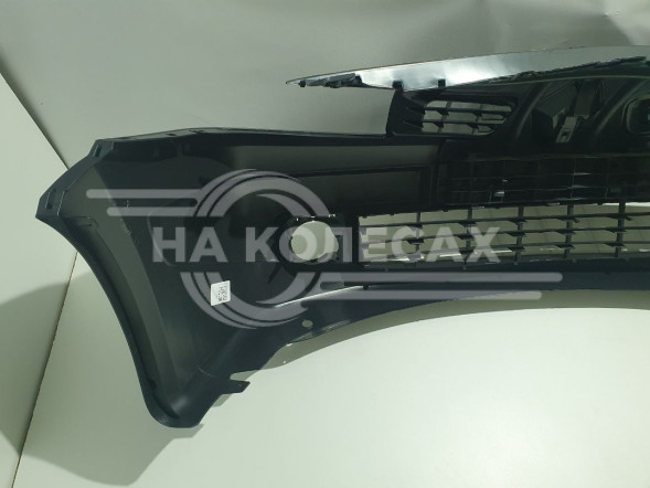 Бампер передний RENAULT MEGANE II 05-08 цельный в сборе 