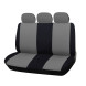 Чехлы для сидений универсал. &quot;RS-2k&quot;, передн./задн.(9 предм.), полиэстер, черн./сер.