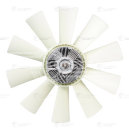 Муфта вязкостная для автомобилей КАМАЗ 4307, ПАЗ, КАВЗ с дв.CUMMINS B3.9 140 (с крыльчаткой)