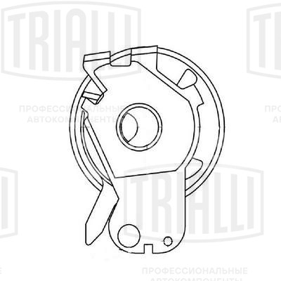 Ролик ГРМ для автомобилей Peugeot 406 (95-) 1.8i (натяжной)