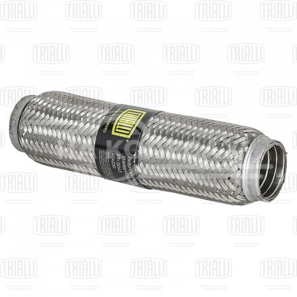 Виброкомпенсатор выхлопной трубы (Гофра) 40x230 InterLock (нержавеющая сталь)