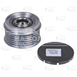 Шкив с обгонной муфтой генератора для автомобилей Iveco Daily (06-) 3.0HDi