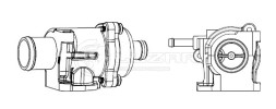 Термостат для автомобилей X-Ray (15-)/Vesta (15-)/Гранта (14-) 1.4i/1.6i (доп. штуцер) ("зимний" 92°С)