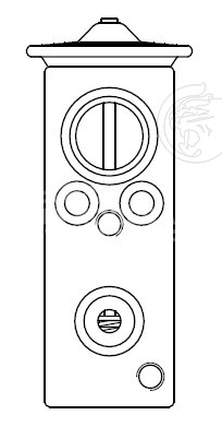 Клапан расширительный кондиционера (ТРВ) для автомобилей Note (06-)/Micra (02-)