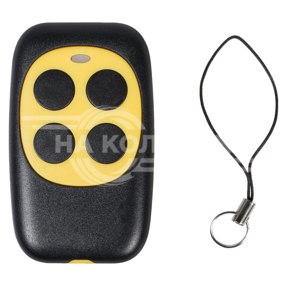 Пульт для ворот и шлагбаумов универсальный копирующий 433,92 МГц, (Apollo, Came, BFT) пласт.