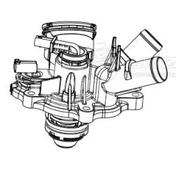 Термостат для автомобилей Mercedes-Benz C (W204) (07-)/E (W212) (09-) CGI [M271] (с корпусом)