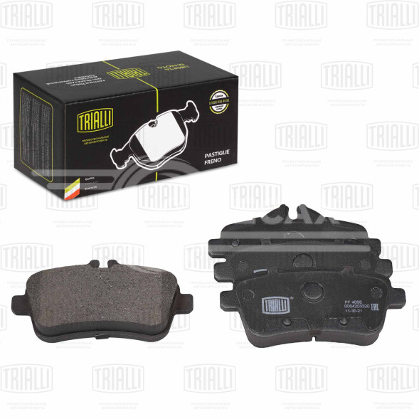 Колодки тормозные для автомобилей Mercedes ML (W166) (11-) / GLS (X166) (15-) дисковые задние