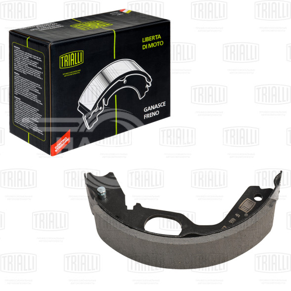 Колодки тормозные для автомобилей Mitsubishi Pajero II (90-)/Pajero Sport (08-) барабанные стояночного тормоза 197x40