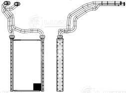 Радиатор отопителя для автомобилей Mazda 3 (BM) (12-)/6 (GJ) (12-)