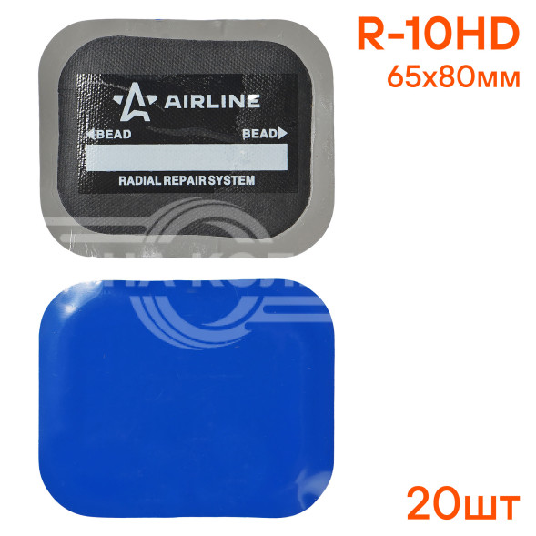 Пластырь кордовый, радиальный R-10HD (65*80 мм)