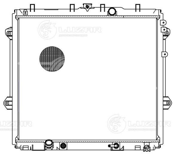 Радиатор охлаждения для автомобилей Toyota Land Cruiser Prado 150 (09-) 4.0i