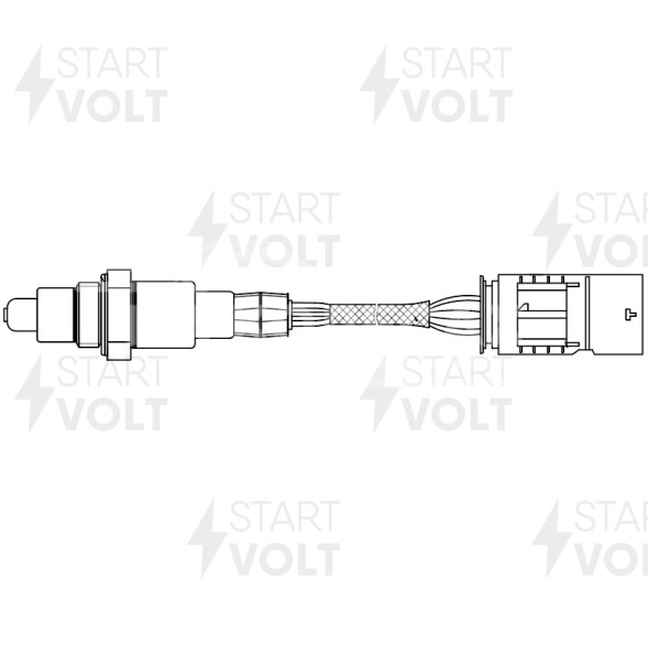 Датчик кислорода для автомобилей BMW 3 F30 (11-)/5 G30 (16-)/X3 G01 (17-) 2.0i после катализатора