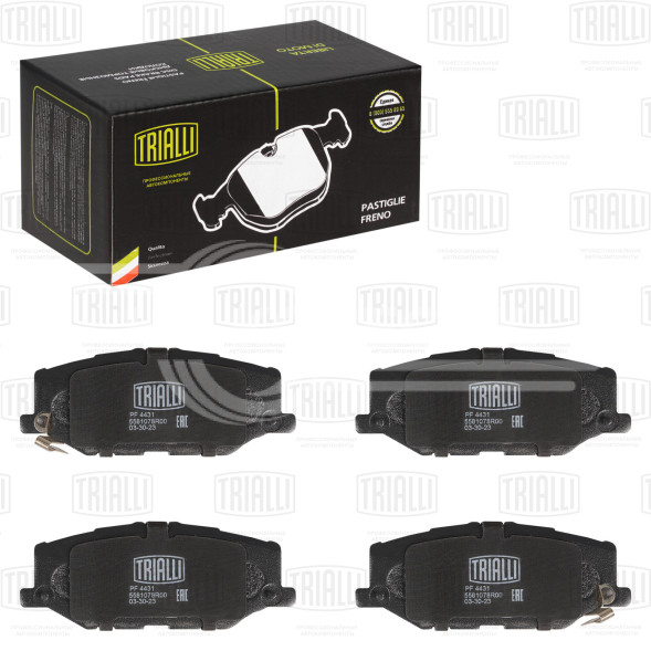 Колодки тормозные дисковые передние для автомобилей Suzuki Jimny (18-)