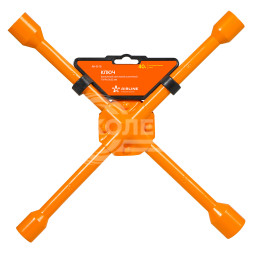 Ключ баллонный крестовой усиленный (17*19*21*22) пласт. подвес