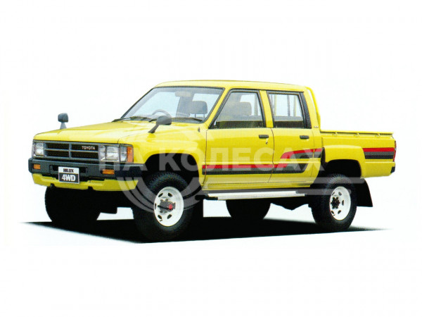 Передние арки Toyota Hilux 4