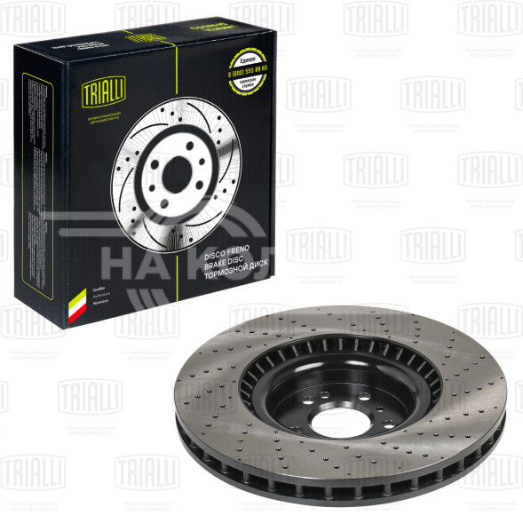 Диск тормозной передний для автомобилей Mercedes GLE (W166) (15-) / M (W166) (11-) d=375 (перфорированный)