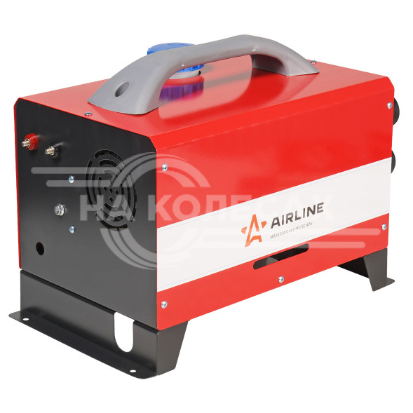 Отопитель воздушный автономный переносной 12В 5000Вт дизель металл. корпус (квадратный)