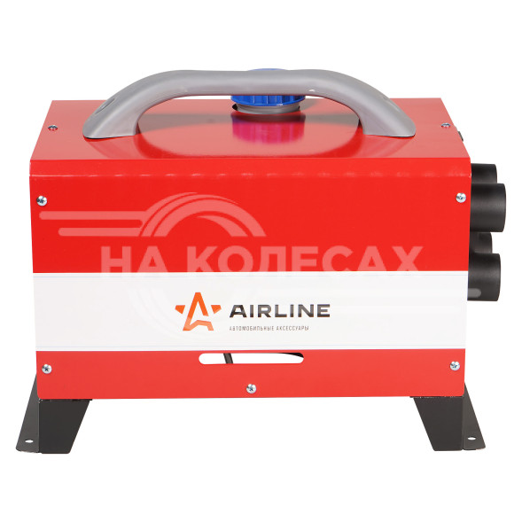 Отопитель воздушный автономный переносной 12В 5000Вт дизель металл. корпус (квадратный)