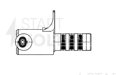 Клапан электромагнитный регулировки фаз ГРМ для автомобилей Ford Explorer (10-) 3.5i впускной (серый разъем)