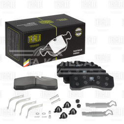 Колодки тормозные дисковые с рем.комп. для автомобилей Камаз 5490, МАЗ 203, MB, MAN, DAF, Iveco, Scania (WVA 29059)