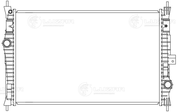 Радиатор охлаждения для автомобилей Expert (K0) (16-)/Jumpy (K0) (16-)