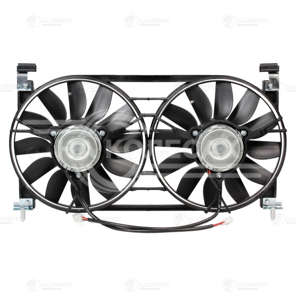 Электровентилятор охлаждения для автомобилей 21213-214 Нива (2 вент.) (с кожухом) (тип Вентол)