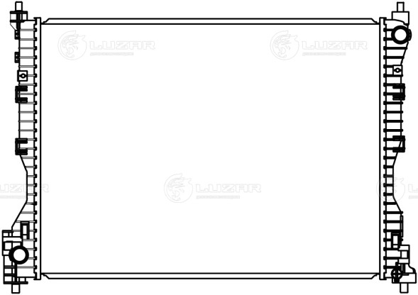 Радиатор охлаждения для автомобилей Haval H6 (14-) 1.5i