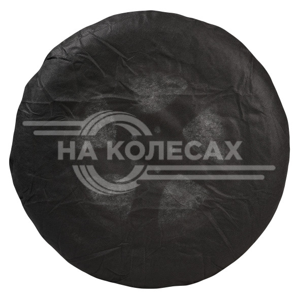 Чехлы для колес, размер R 13-17&quot;, без ручек, спанбонд, комплект 4 шт., цвет черный
