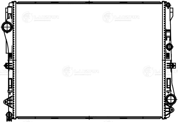 Радиатор охлаждения для автомобилей E-class (W213, 238) (16-)/S-class (W222, 217) (13-)/GLC-class (X253) (15-) M/A