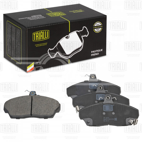 Колодки тормозные для автомобилей Honda Civic VII (00-) 1.4i/1.6i дисковые передние