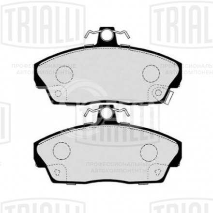 Колодки тормозные для автомобилей Honda Civic VII (00-) 1.4i/1.6i дисковые передние