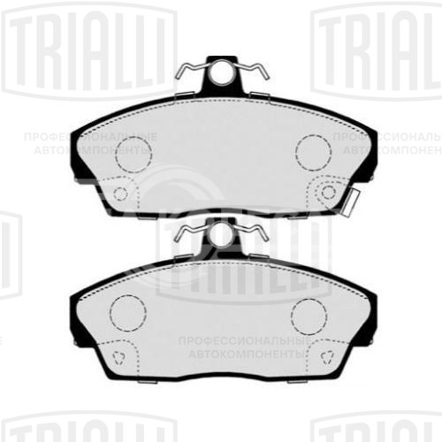 Колодки тормозные для автомобилей Honda Civic VII (00-) 1.4i/1.6i дисковые передние