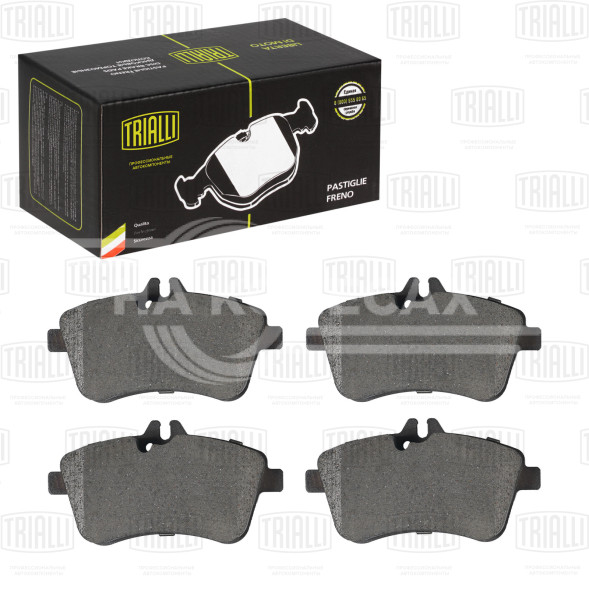 Колодки тормозные дисковые передние для автомобилей Mercedes-Benz A-Class (W169) (04-) (PF 4271)