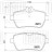 Колодки тормозные для автомобилей Mercedes S-Class (W222) (13-) дисковые задние