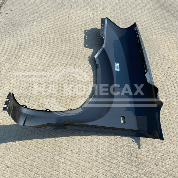 Крыло переднее ПРАВОЕ Хендай Туксон 04-09 с отверстием под повторитель 