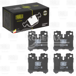 Колодки тормозные дисковые задние для автомобилей Lexus LS (06-) в комплекте с датчиком износа