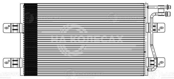 Радиатор кондиционера для автомобилей Mercedes-Benz Sprinter Classic (909) (13-) MT