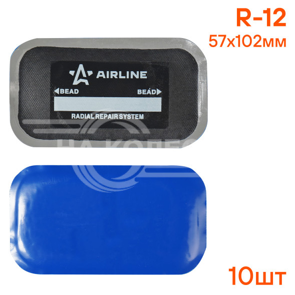 Пластырь кордовый, радиальный R-12 (57*102 мм)