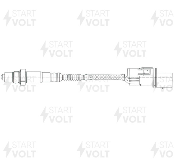 Датчик кислорода для автомобилей BMW 3 E46 (98-)/X3 E83 (04-) 2.0i до катализатора