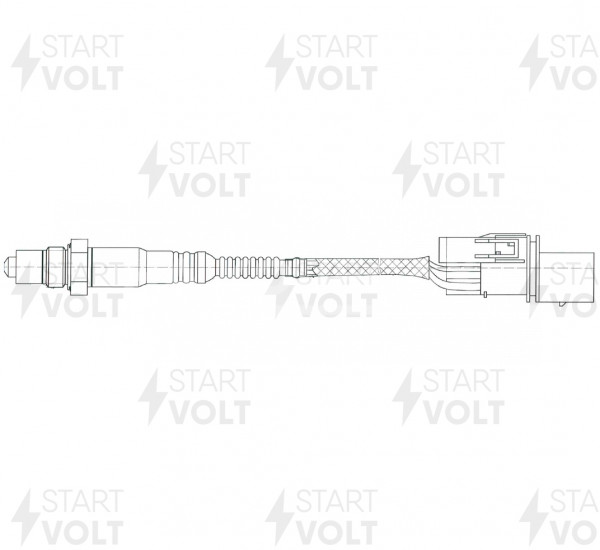 Датчик кислорода для автомобилей BMW 3 E46 (98-)/X3 E83 (04-) 2.0i до катализатора