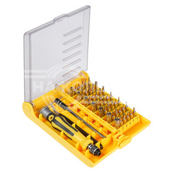 Набор отвёрток для точных работ 45 пр., пласт. кейсе