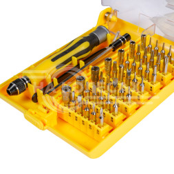 Набор отвёрток для точных работ 45 пр., пласт. кейсе