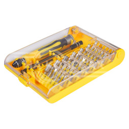 Набор отвёрток для точных работ 45 пр., пласт. кейсе