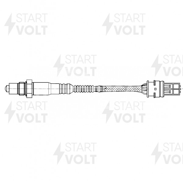 Датчик кислорода для автомобилей BMW 7 F01 (08-)/X6 E71 (08-)/F16 (14-) 4.4i после катализатора