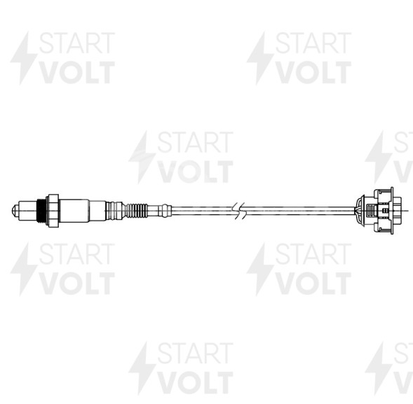 Датчик кислорода для автомобилей Opel Corsa D (06-) 1.0i-1.4i/Astra H (04-) 1.4i-1.6i до катализатора